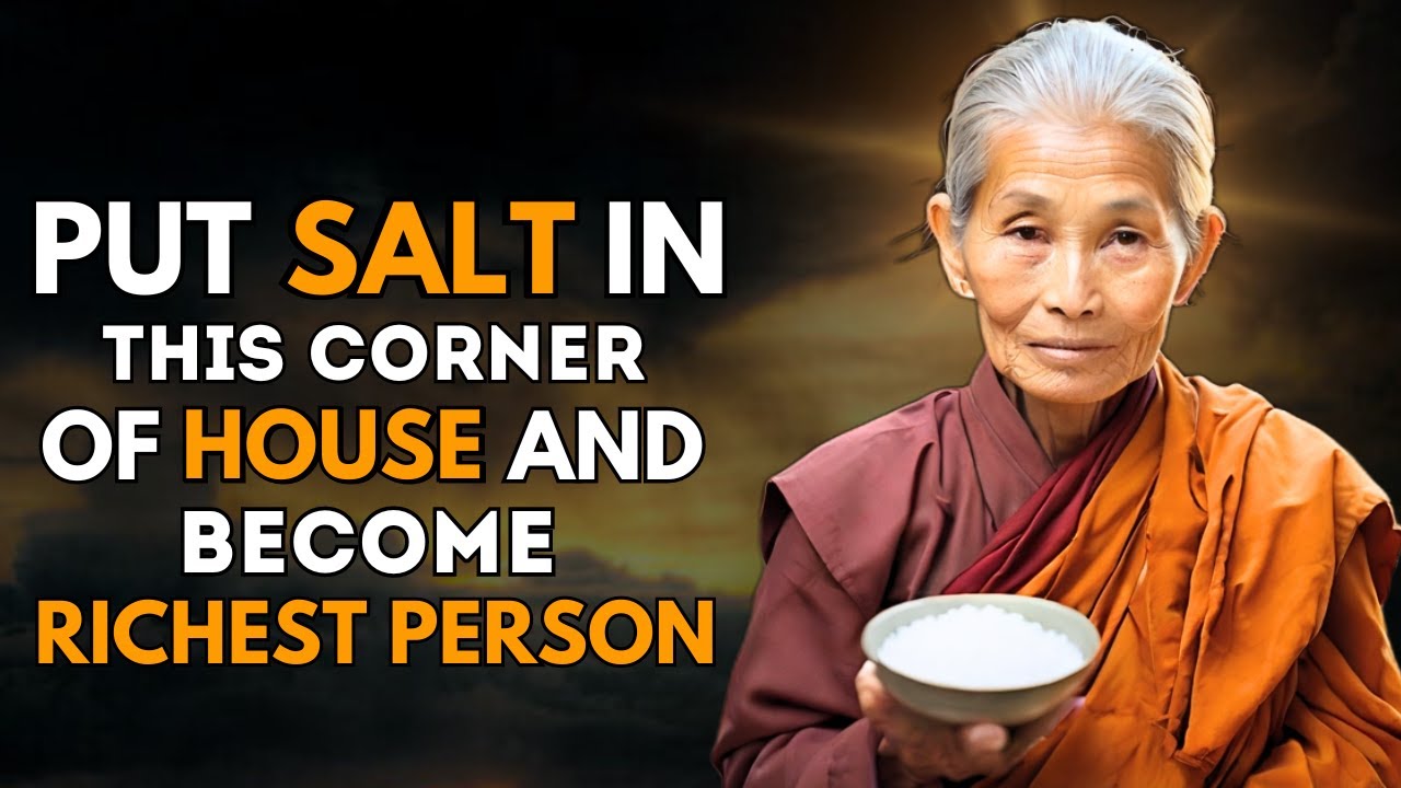 PUT SALT in this sacred corner of your house and See What Happens Next ! | BUDDHIST TEACHINGS
