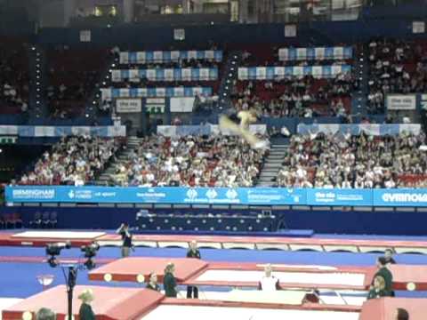 2011 Trampolining and Tumbling World Championships Women's Ind. Final Karen Cockburn CANADA