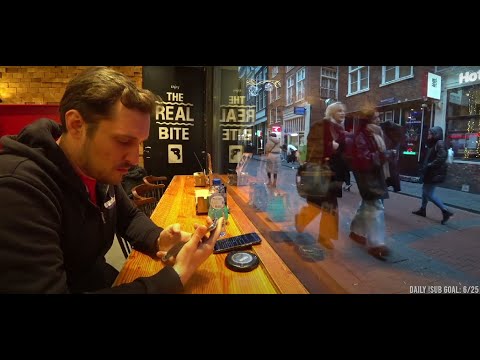 Amsterdam IRL: Coffeeshop Green Place, Burger Bar, Some Cafe • #463 • 22 January 2023