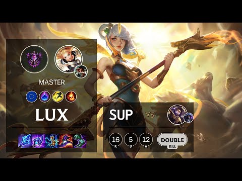 Lux Support vs Blitzcrank - EUW Master Patch 11.21