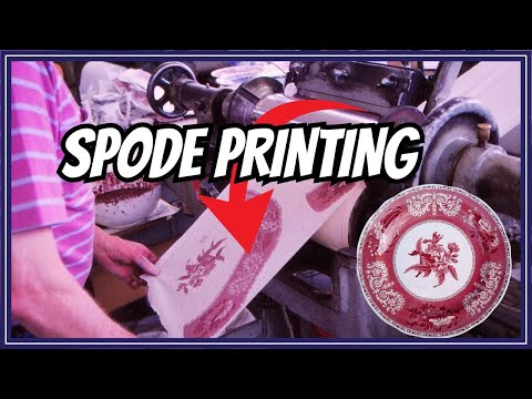 How Transfer Printing at Spode Changed Ceramics Forever