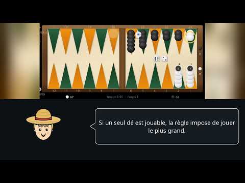 Backgammon Board - Dice Game video thumbnail