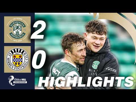 Hibernian 2-0 St. Mirren | HIGHLIGHTS | William Hill Premiership