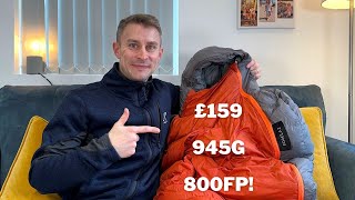 Decathlon's BEST Trekking Winter Down Sleeping Bag!