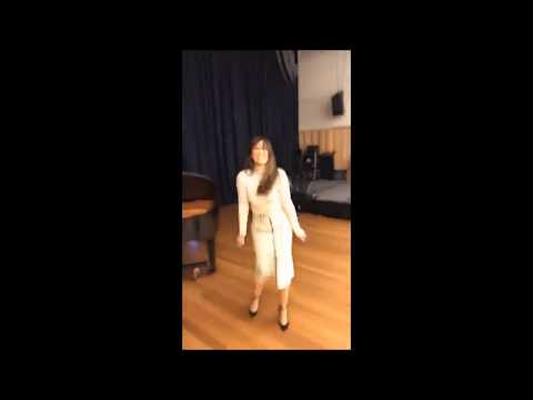 Delta Goodrem's IG Live : 'He doesn't know it's live!'