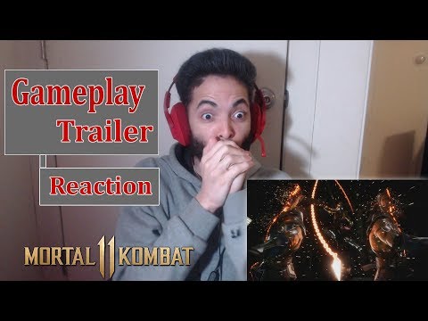 Mortal Kombat 11 Game Play Reveal Trailer Reaction
