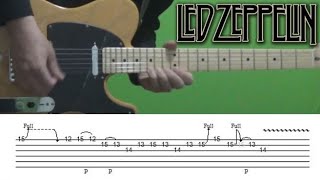 Led Zeppelin - Stairway to Heaven (solo) guitar lesson, with tabs!