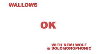 Wallows - OK (with Remi Wolf &amp; Solomonophonic) [Official Lyric Video]