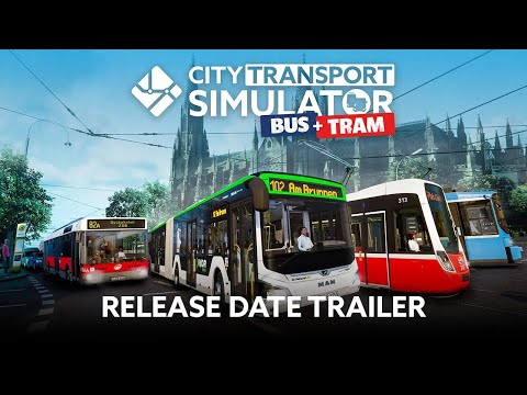 City Transport Simulator: Bus + Tram - Release Date Trailer