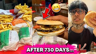 Burger King after 730 Days!😬🍔 | Idris Explores | #Shorts