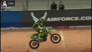 McAdoo crash at Atlanta Supercross 3 2021