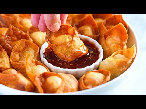 Easy Homemade Crab Rangoon (Crab and Cream Cheese Wontons)