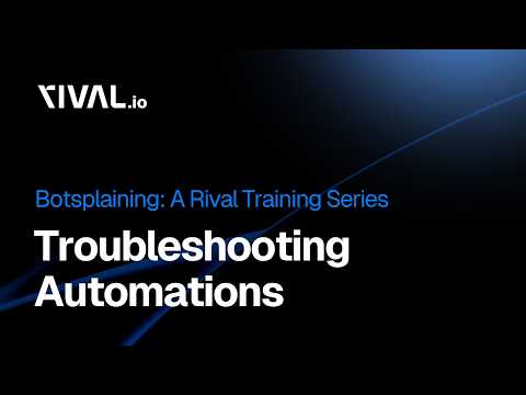 Troubleshooting Automations thumbnail