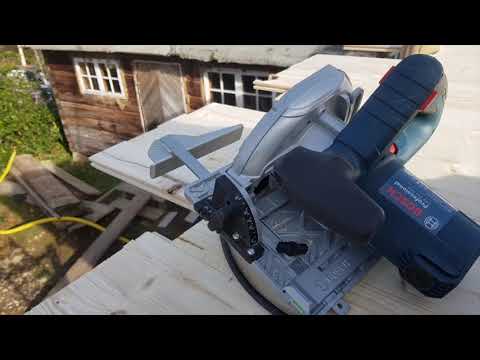 Building a garage part 8 - Roofing / Tongue and Groove Boards