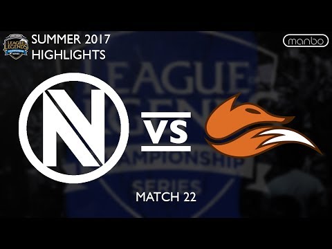 NV vs FOX All Games Highlights NA LCS Summer 2017 Team Envy vs Echo Fox LoL eSports