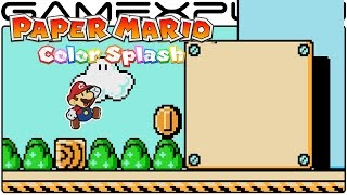 NES's Super Mario Bros. 3 in Paper Mario: Color Splash (1080p Gameplay)