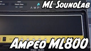 Video thumbnail for A CLASSIC! ML SoundLabs Amped ML800 Amp Sim! by Riffs, Beards & Gear