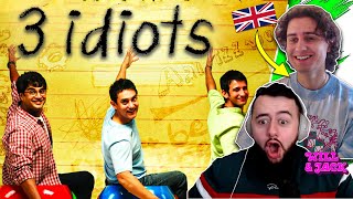 *FIRST TIME WATCHING 3 IDIOTS* (थ्री ईडियट्स) | English Guys React!