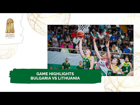 Lithuania Highlights vs. Bulgaria, 01/07/2022 | FIBA 2023 WC European qualifiers