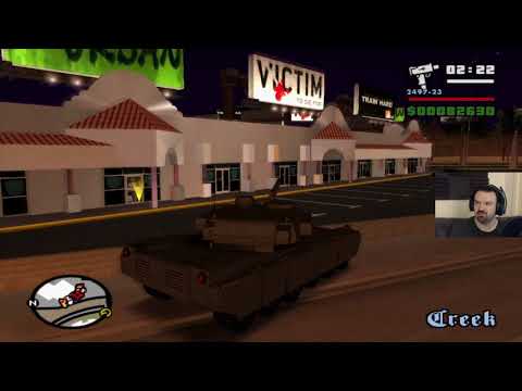 Grand Theft Auto: San Andreas HD playthrough pt115 - CJ's Snazzy New Clothes