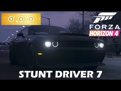 Forza Horizon 4 THE STUNT DRIVER 7 Gameplay Walkthrough