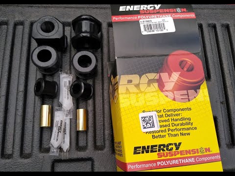 '08 Mustang installing Energy Suspension rear swaybar bushings