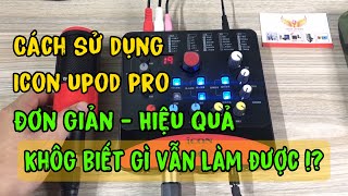 Video thumbnail for Cách sử dụng icon upod pro/ cách chỉnh sound card icon upod pro hay nhất Ken Audio Shop by Ken Audio