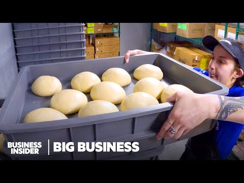 How Papa Johns Makes Millions Of Dough Balls Before The Super Bowl | Big Business | Business Insider