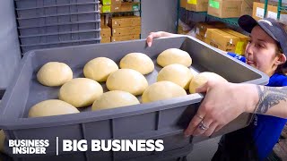 How Papa Johns Makes Millions Of Dough Balls Before The Super Bowl | Big Business | Business Insider