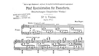 Download lagu F. Chopin/M. Reger - 5 Spezialstudien (Special Studies) after Chopin mp3
