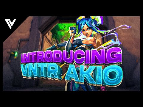 INTRODUCING VNTR AKIO -  💰🏧B TO THE B🤑🏦- A VALORANT MONTAGE - Song by bbno$
