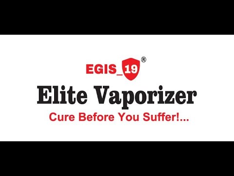 Elite steam vaporizer, model name/number: egis_19, 280 g