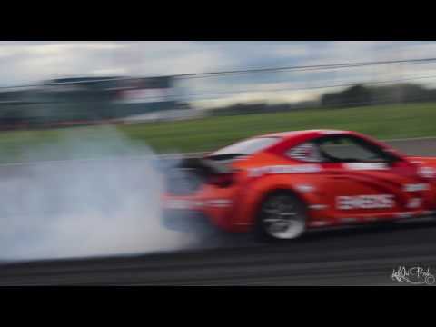 Patrick Cyr Leading Brad Carlton - Formula Drift Canada Round 3 2015