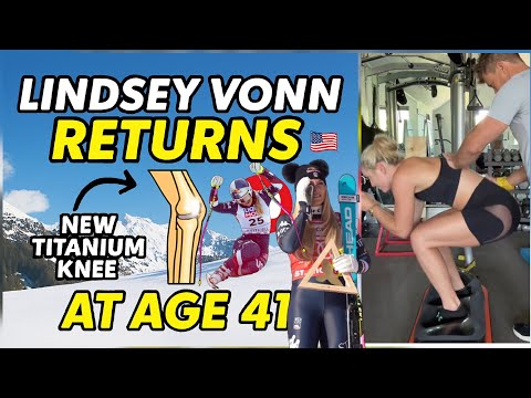 Lindsey Vonn 🇺🇸 The Queen Returns at 41 After 6-Year Retirement 👑⛷️ Historic World Cup Victory!