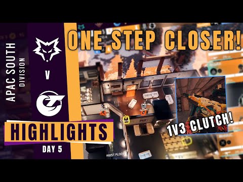 INSANE 1v3 Clutch From SOUFFLE!! | Rainbow Six 2022 Stage 3 Highlights