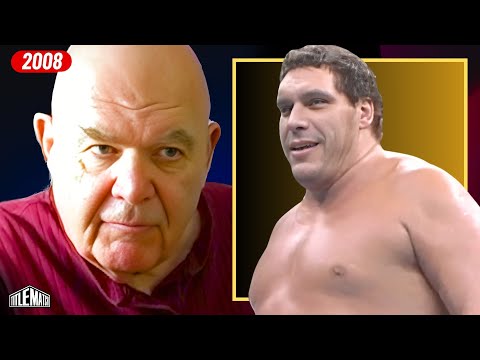 George "The Animal" Steele on What Andre the Giant was Like to Wrestle