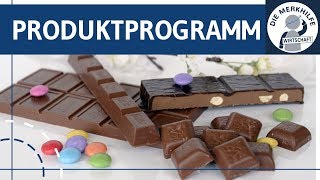 Produktprogramm - Innovation, Diversifikation, Differenzierung, Variat