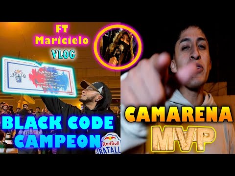 Black Code : " Se lo dedico a mi mama y hijo " ll Camarena el MEJOR DE RAPSTYLE REDBULL
