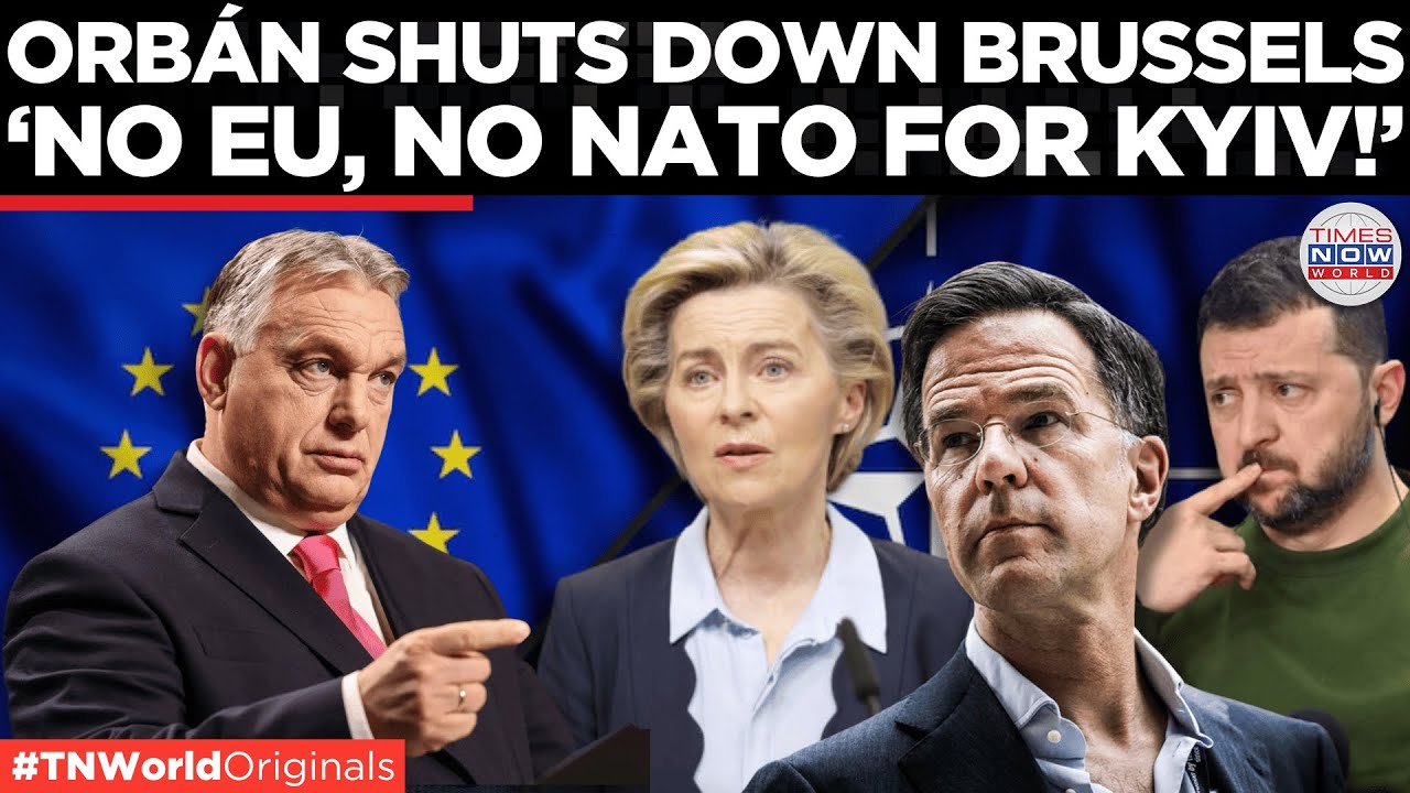 Hungary Blocks EU’s War Machine! Orban Destroys Ukraine’s NATO & EU Dreams in One Blow | TN World