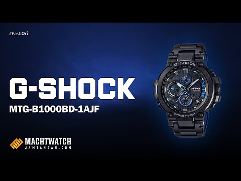 Casio G-Shock MTG-B1000BD-1ADR Tough Solar Black Dial Black Composite Band-1