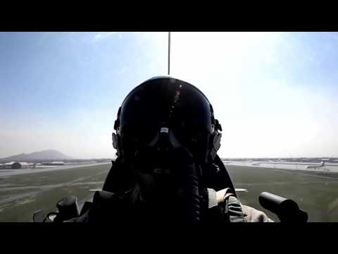 Afghan A 29 Super Tucano Cockpit Video