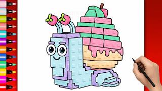 How to Draw Gelato Lumacho - Steal a Brainrot ROBLOX