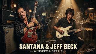 Santana &amp; Jeff Beck – Whiskey &amp; Static 🎸 Smoky Blues Guitar Sessions After Midnight