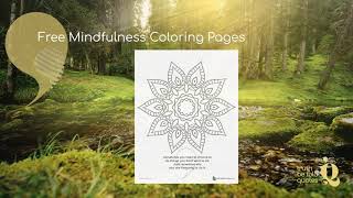 Teen SEL- Mindfulness Coloring Pages