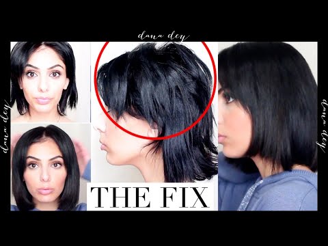 WHAT TO DO WITH BROKEN HAIR AT THE CROWN / TOP OF HEAD  - HAIR FIX