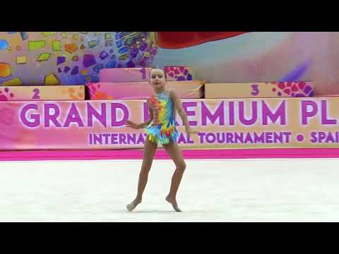Floor routine Nadine 2016 Rhythmica Gold Malta Spain competitions 2022