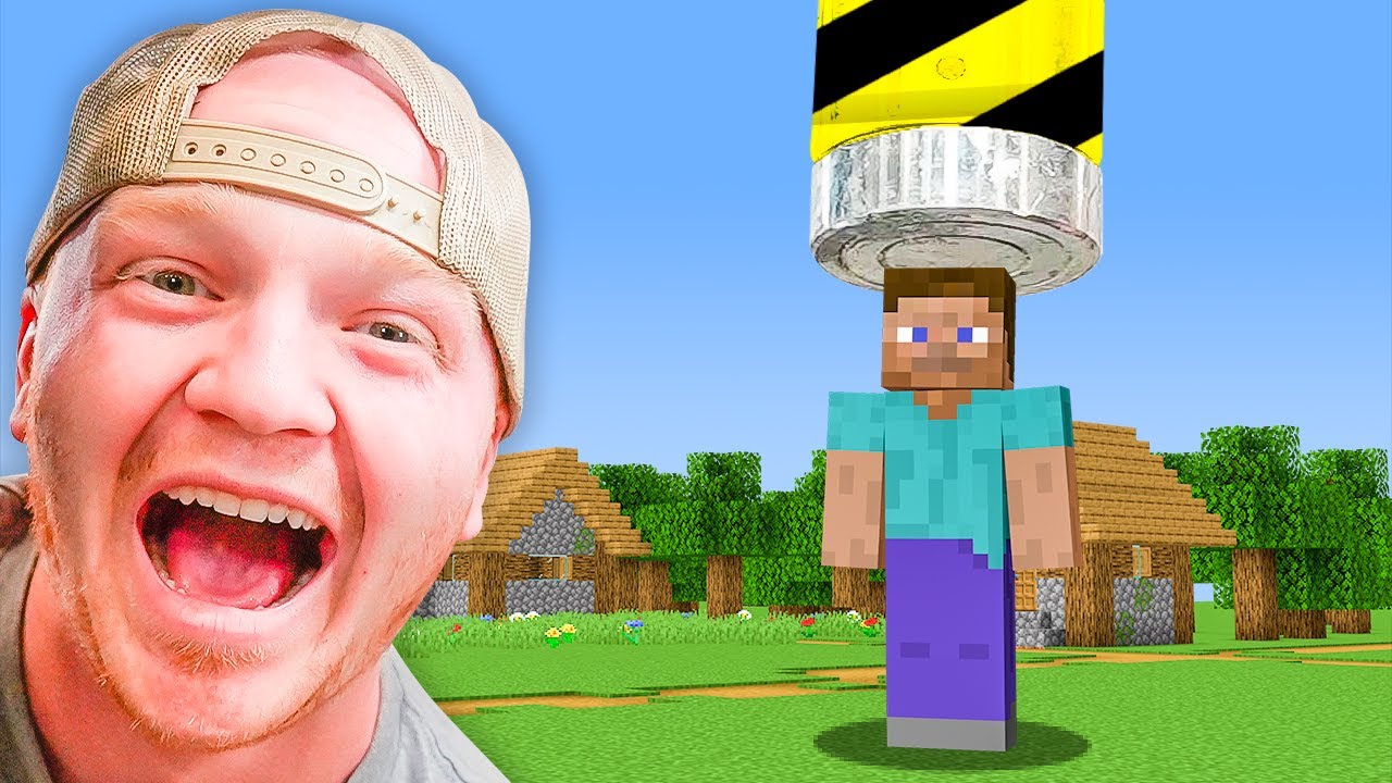 Minecraft, But Everything Gets Crushed