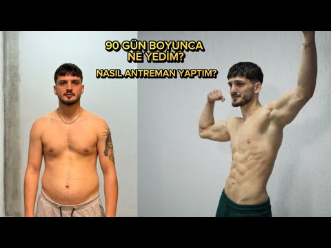 DOĞAL BİR VÜCUT 90 GÜNDE BU KADAR DEĞİŞİR(Sonuca inanamayacaksınız)