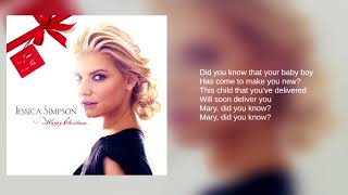 Jessica Simpson: 06. Mary, Did You Know? (Lyrics)