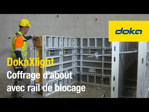 DokaXlight - Coffrage d’about avec rail de blocage [FR]